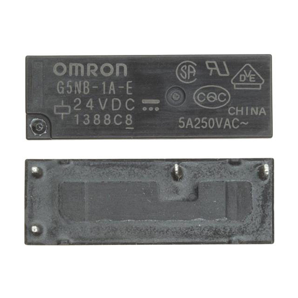 Omron G5nb-1a-e 24vdc Kart Rölesi 24 Volt 4 Pin Bacak Siyah 16x4c16