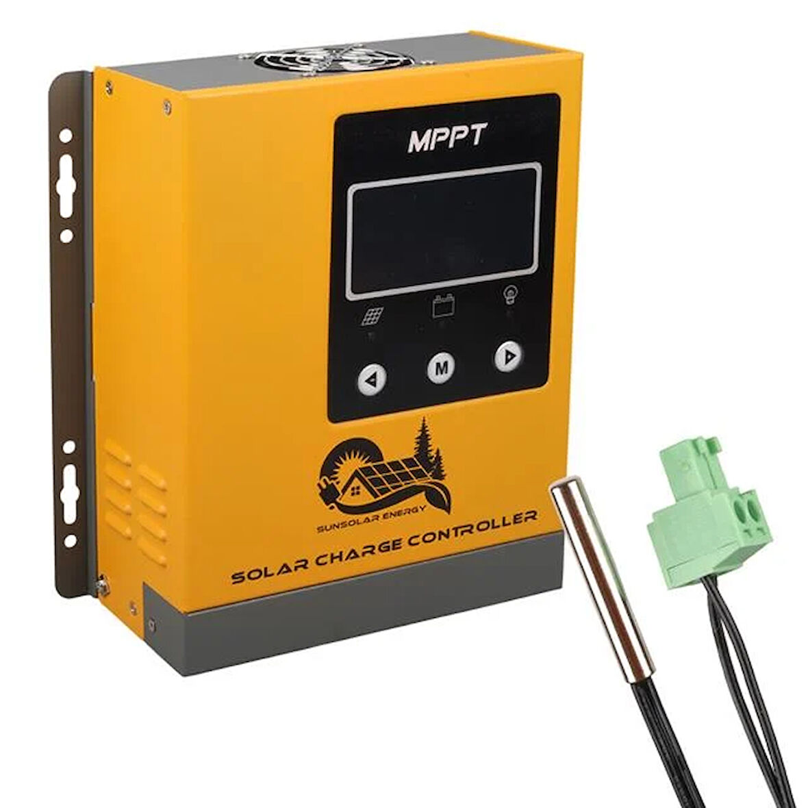 Sunsolar Mpk30 Mppt Solar Şarj Kontrol Cihazı 30a 12v/24v/36v/48v Otomatik 250v Maksimum Pv Lcd Ekranlı Rs485 Portlu