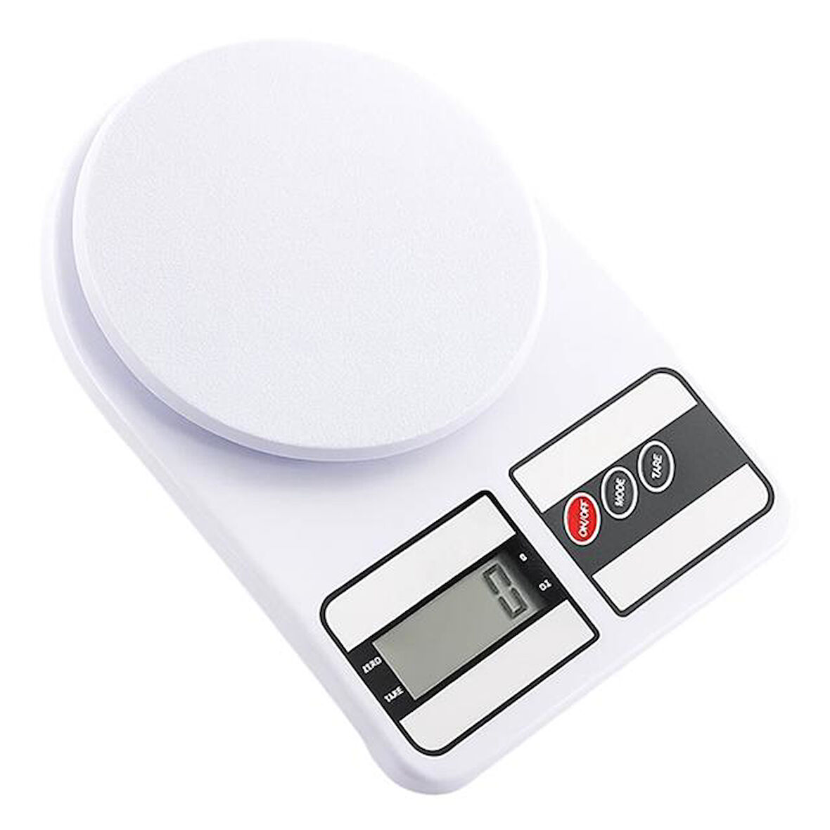 Crown Crw-7024 10kg Kapasite Dijital Mutfak Terazisi 1 Gram Hassasiyet