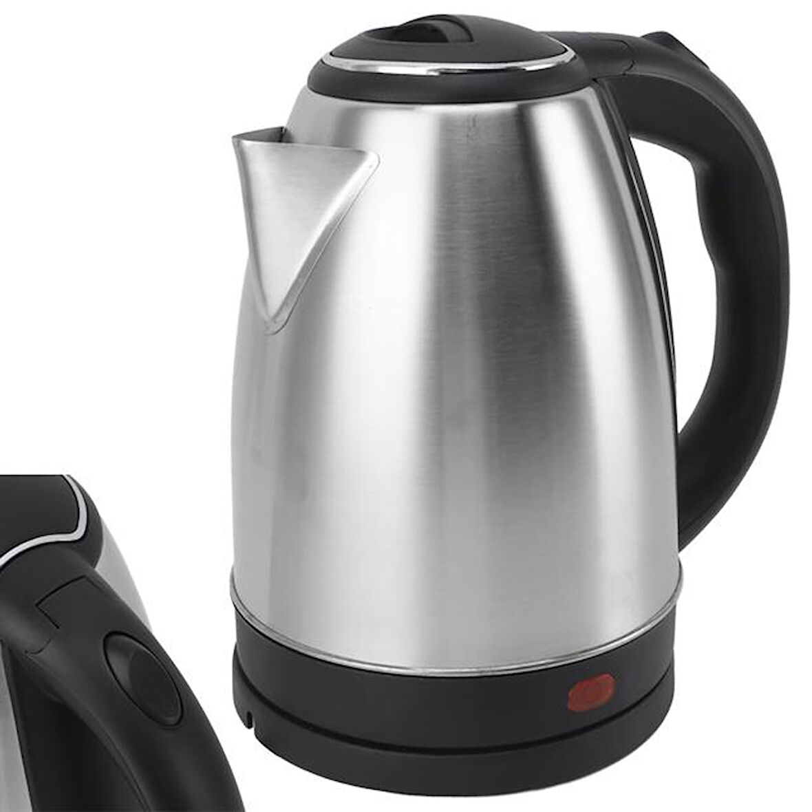 Crown CRW-7102 1.8 L Çelik Su Isıtıcı Kettle Inox
