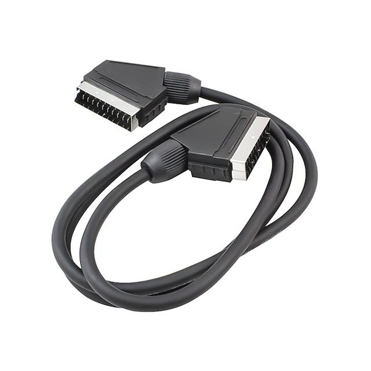 Scart Scart 9 Mm 3 Metre Silver Gri Kablo