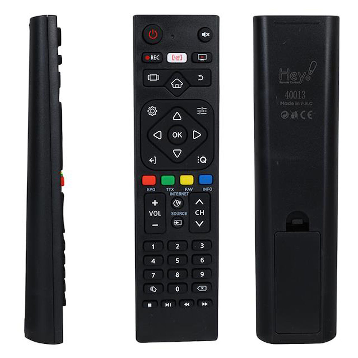 Sunny Crs-300at Rm-l265c Android Tv Tuşlu Led Tv Kumandası Rc0265-0820200802