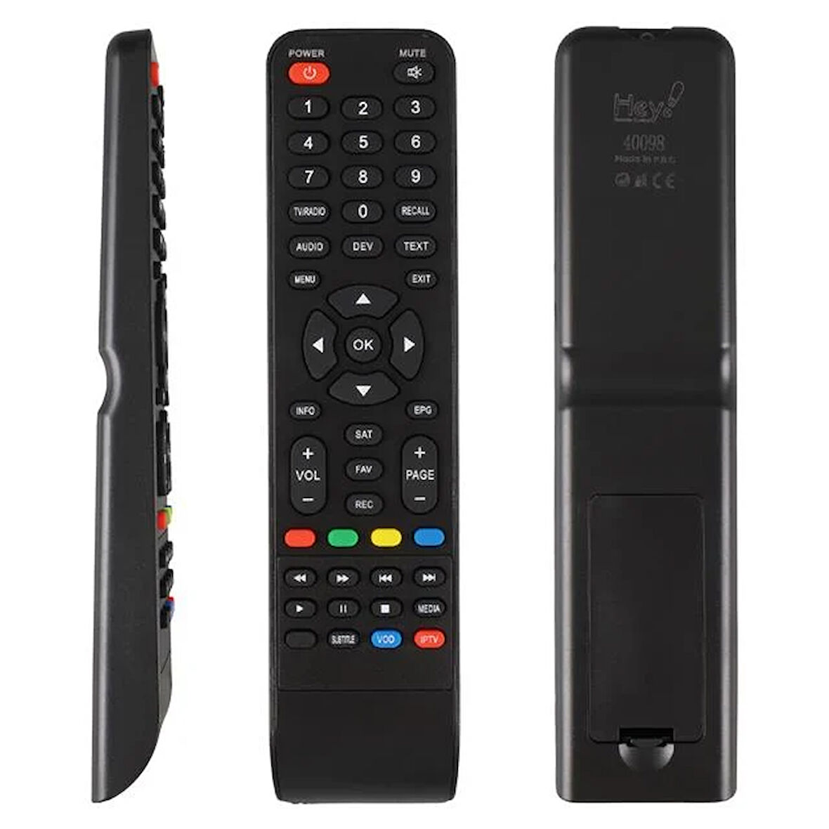 Hey 40098 Korax Hitech Vipbox Gold Ip Hd Uydu Uyumlu Kumanda