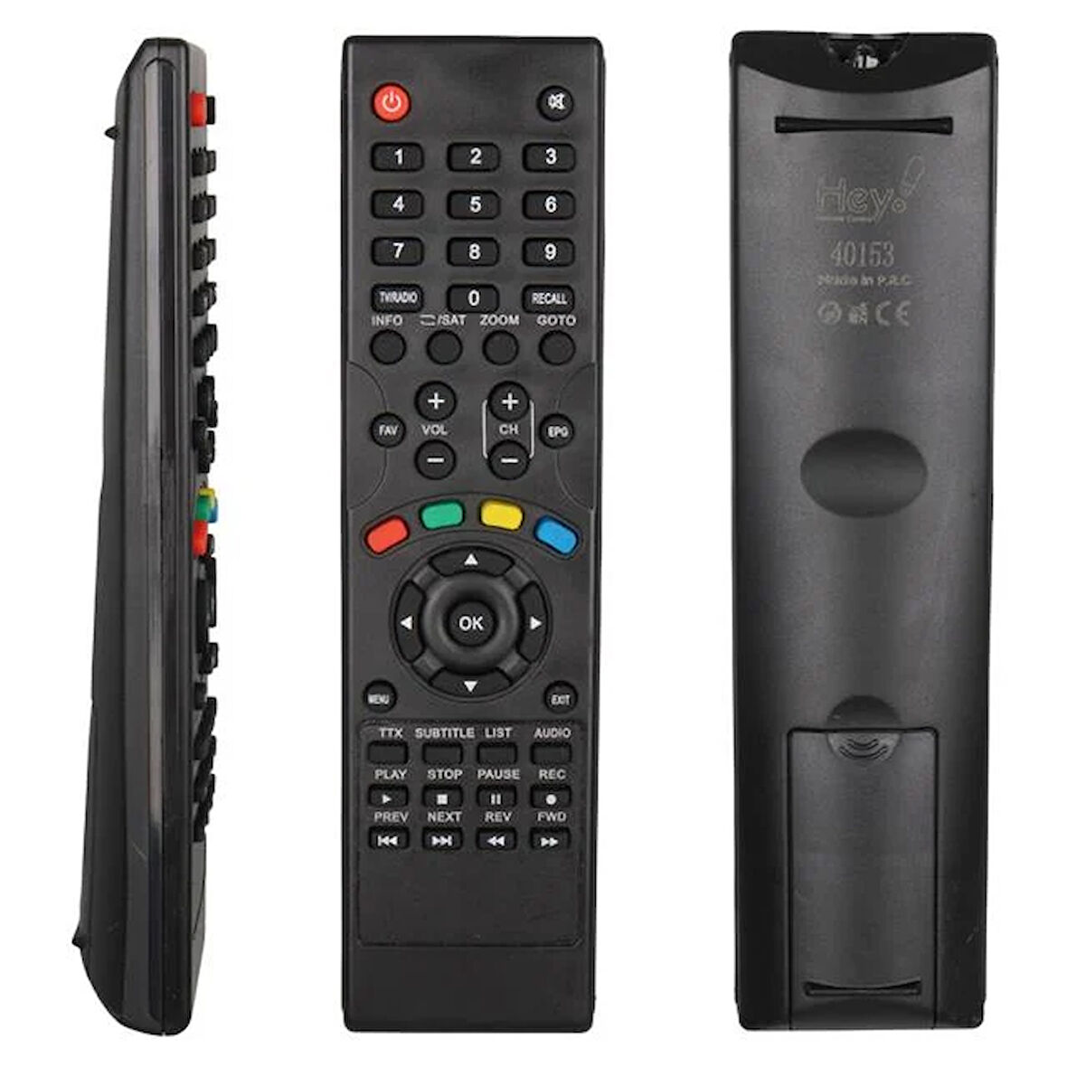 Hey 40153 Amstrad Md-117 Hd Uydu Kumandasi Uyumlu Kumanda