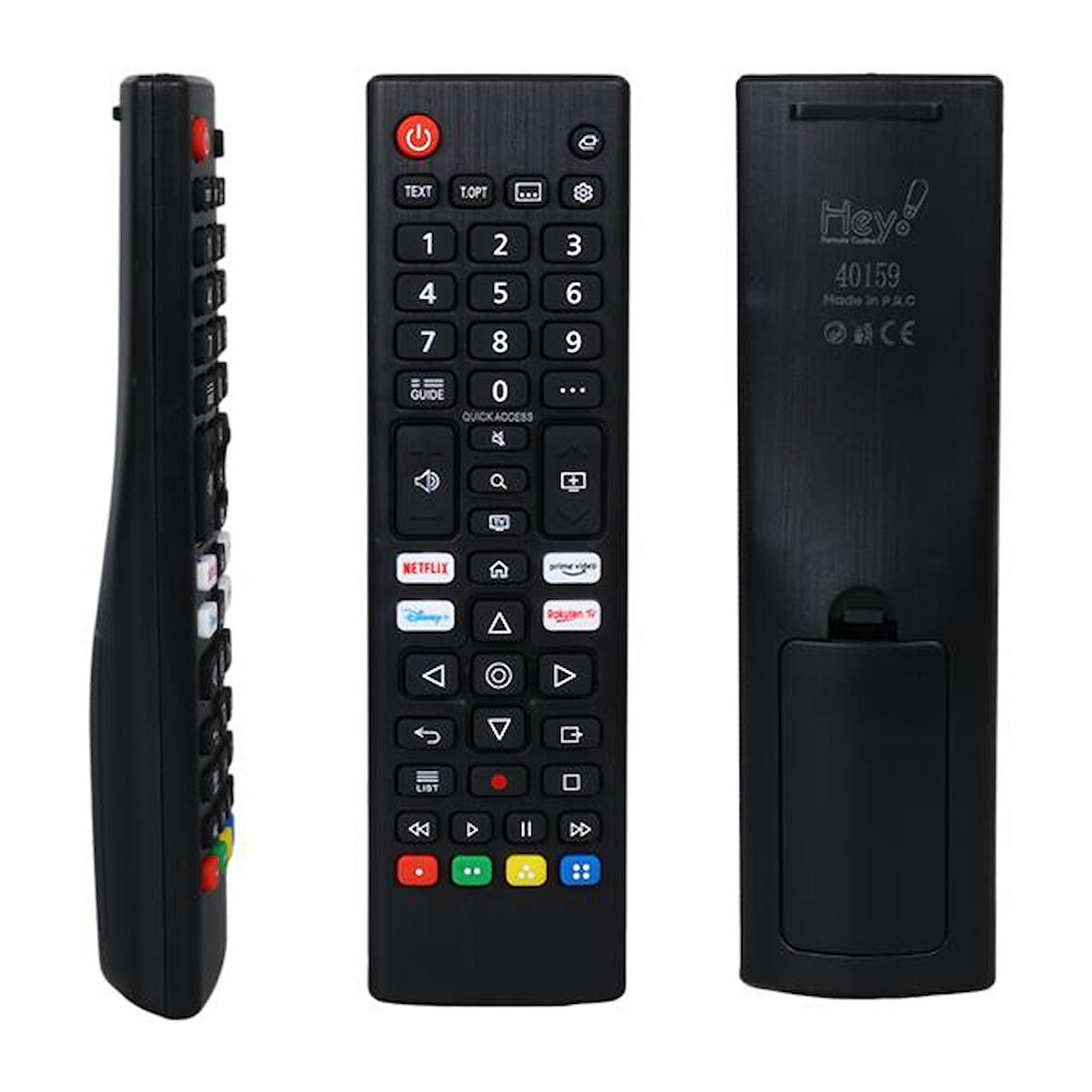 Hey Lg Netflix Prime Video Disney Plus Tuşlu Lcd Led Tv Kumanda Akb76040305