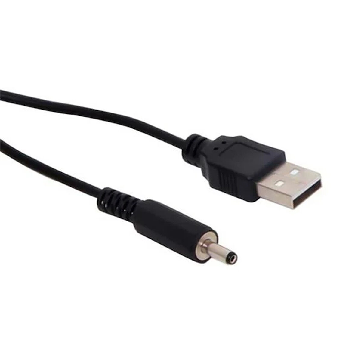 Usb Kalın 3.5 1.35 Adaptör Jackli Kablo 1 Metre Sl-D CM5