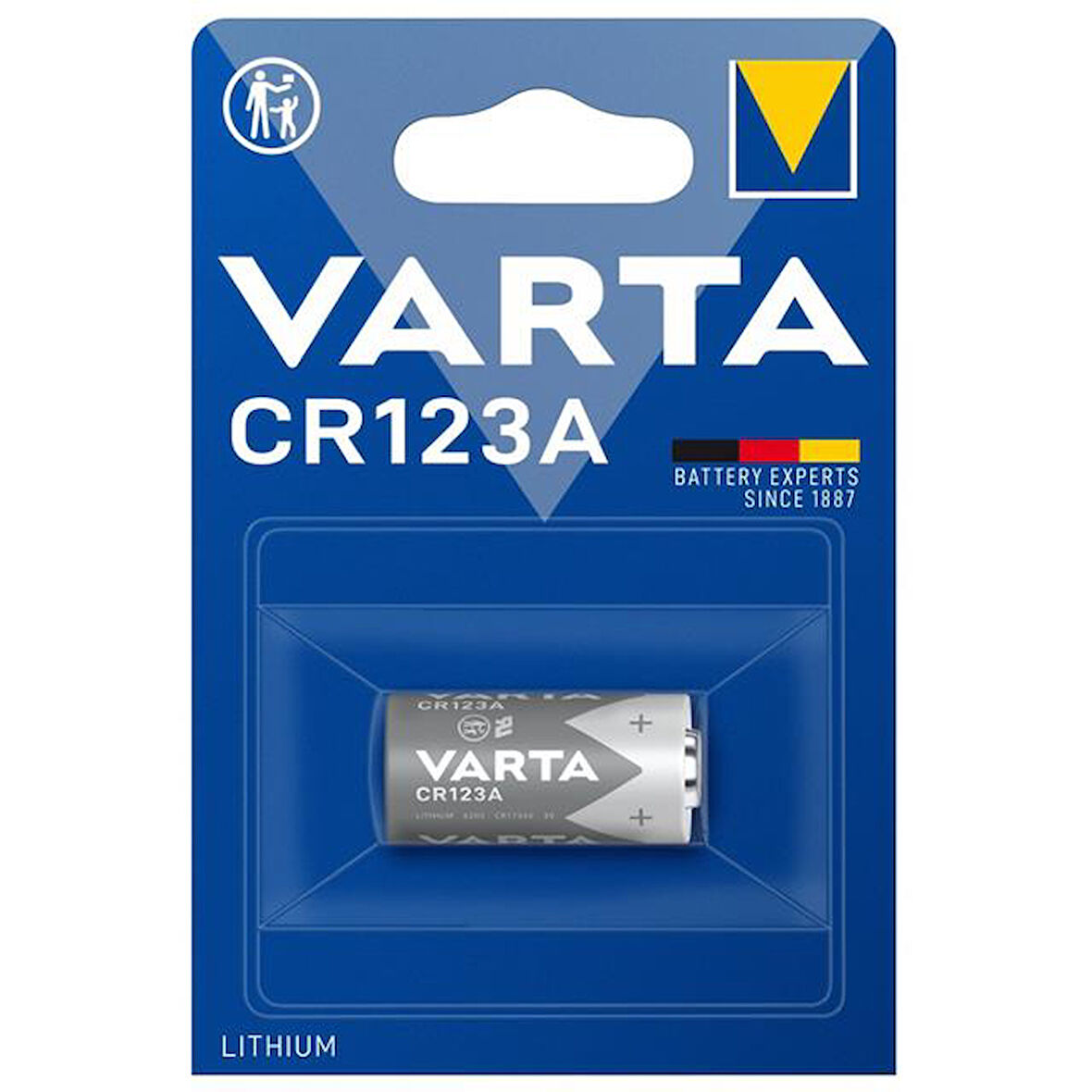 Varta 6205 CR123A 3V Lityum Pil