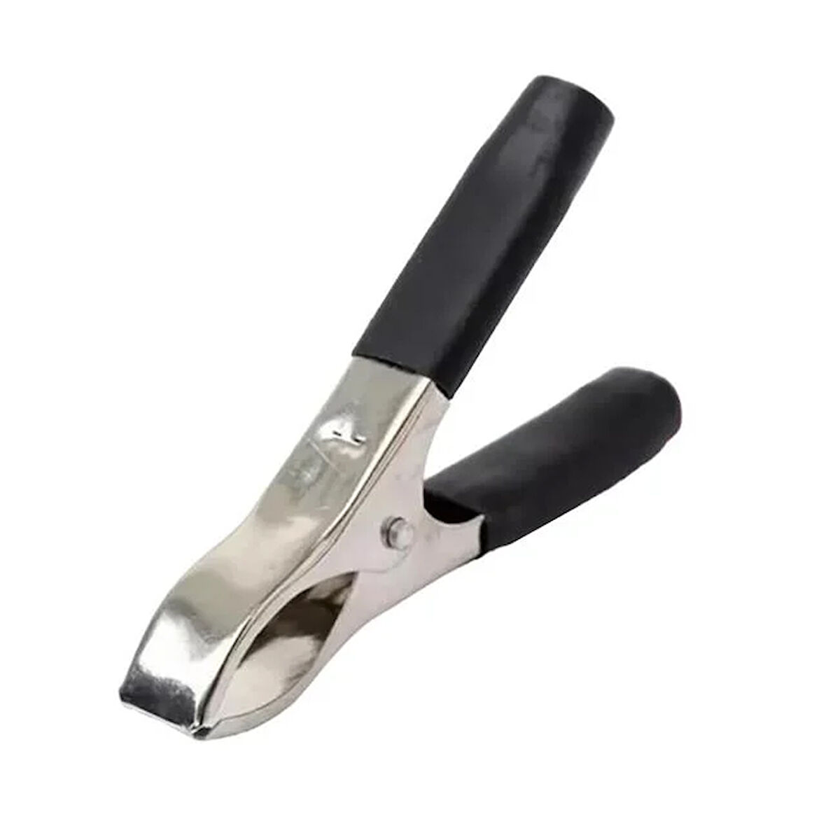 Krokodil Akü Maşası Küçük 50mm Siyah Kırmızı