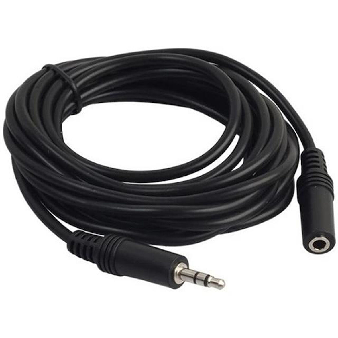 3.5 MM Stereo  Erkek/Dişi 5 Metre Uzatma Kablo