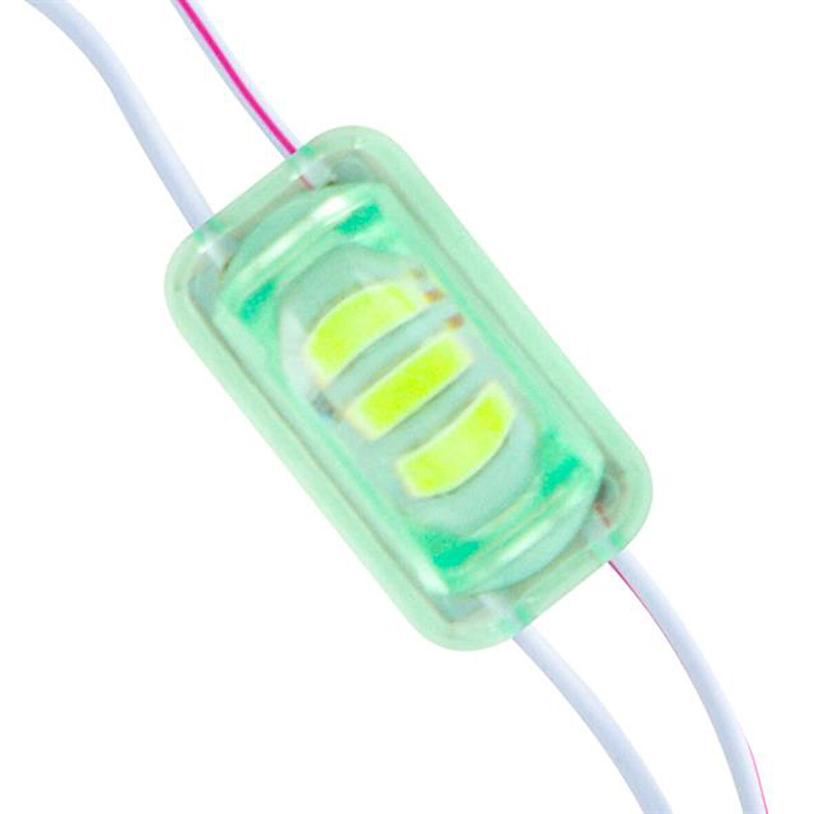 Powermaster Modül Led 12V 1.5W Yeşil 2835 85 X 73Mm Ip65 240-260L