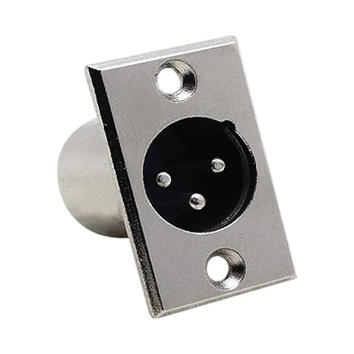 Elektromer Canon Xlr 3 Pin Erkek Şase Konnektör
