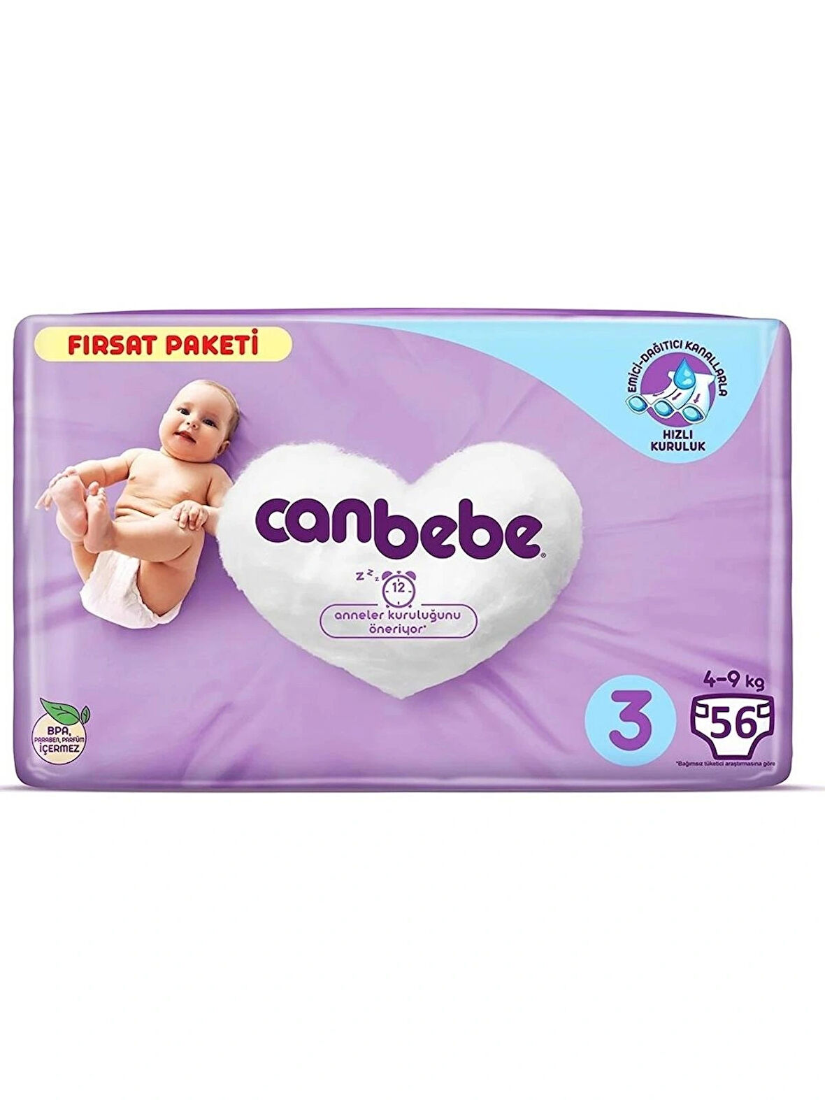 Canbebe Fırsat Paketi ( 3 Numara ) 4-9 kg