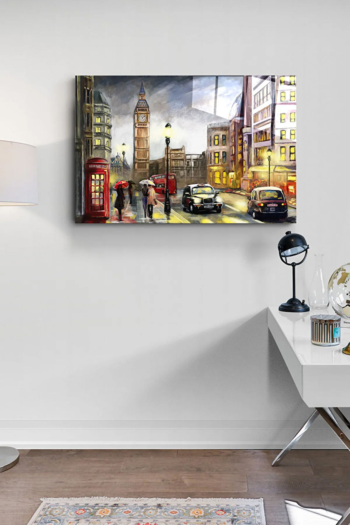 İngiltere Londra Cam Tablo, Dekoratif Cam Tablo