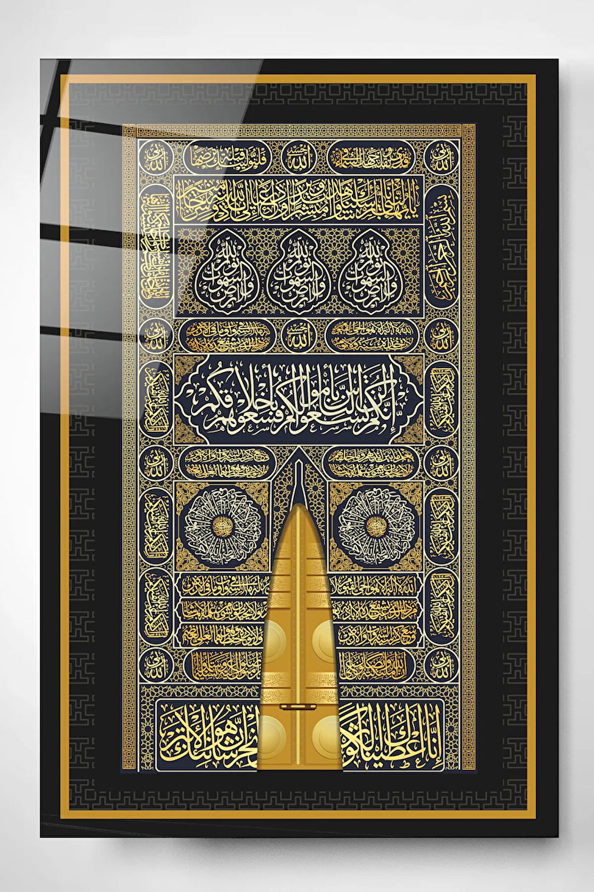 Kabe Kapısı Cam Tablo, Dekoratif Cam Tablo