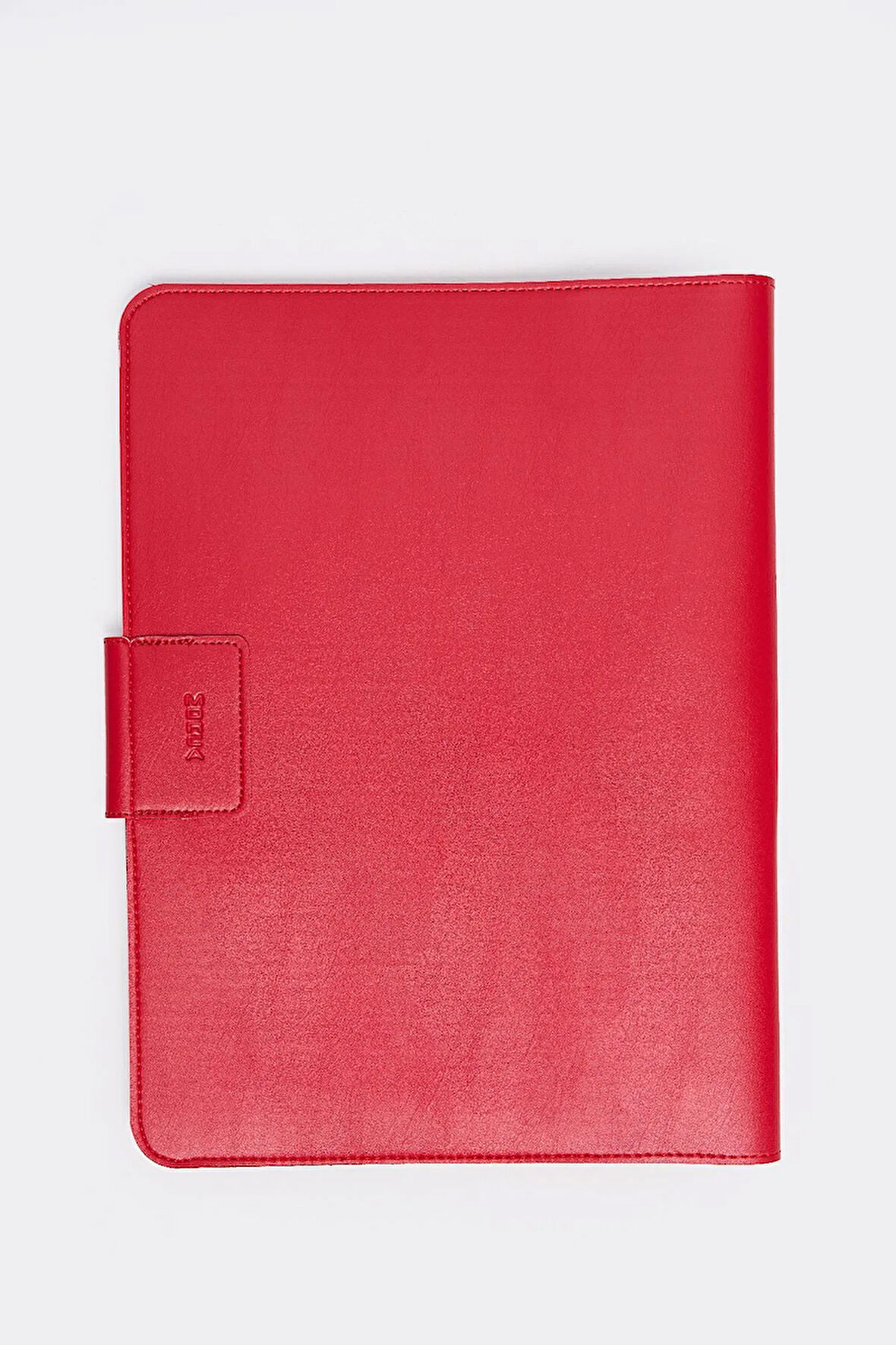 Kırmızı Renkli MacBook Air Pro 13-14 İnç Organizer Evrak ve Laptop Çantası