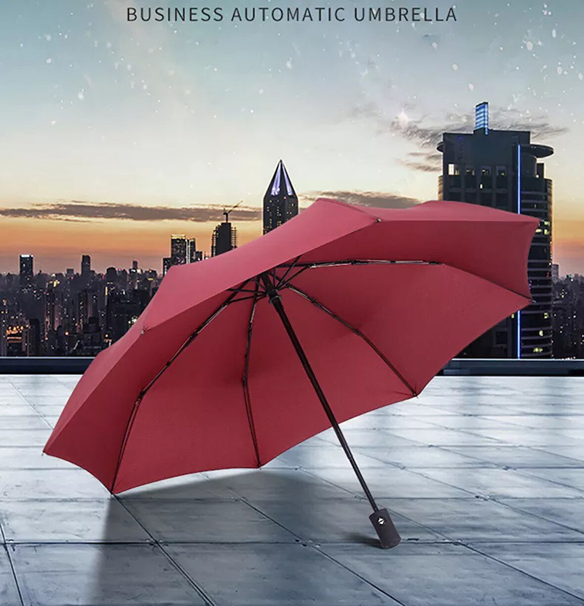 Messa Bordo Tam Otomatik Kadın Şemsiye