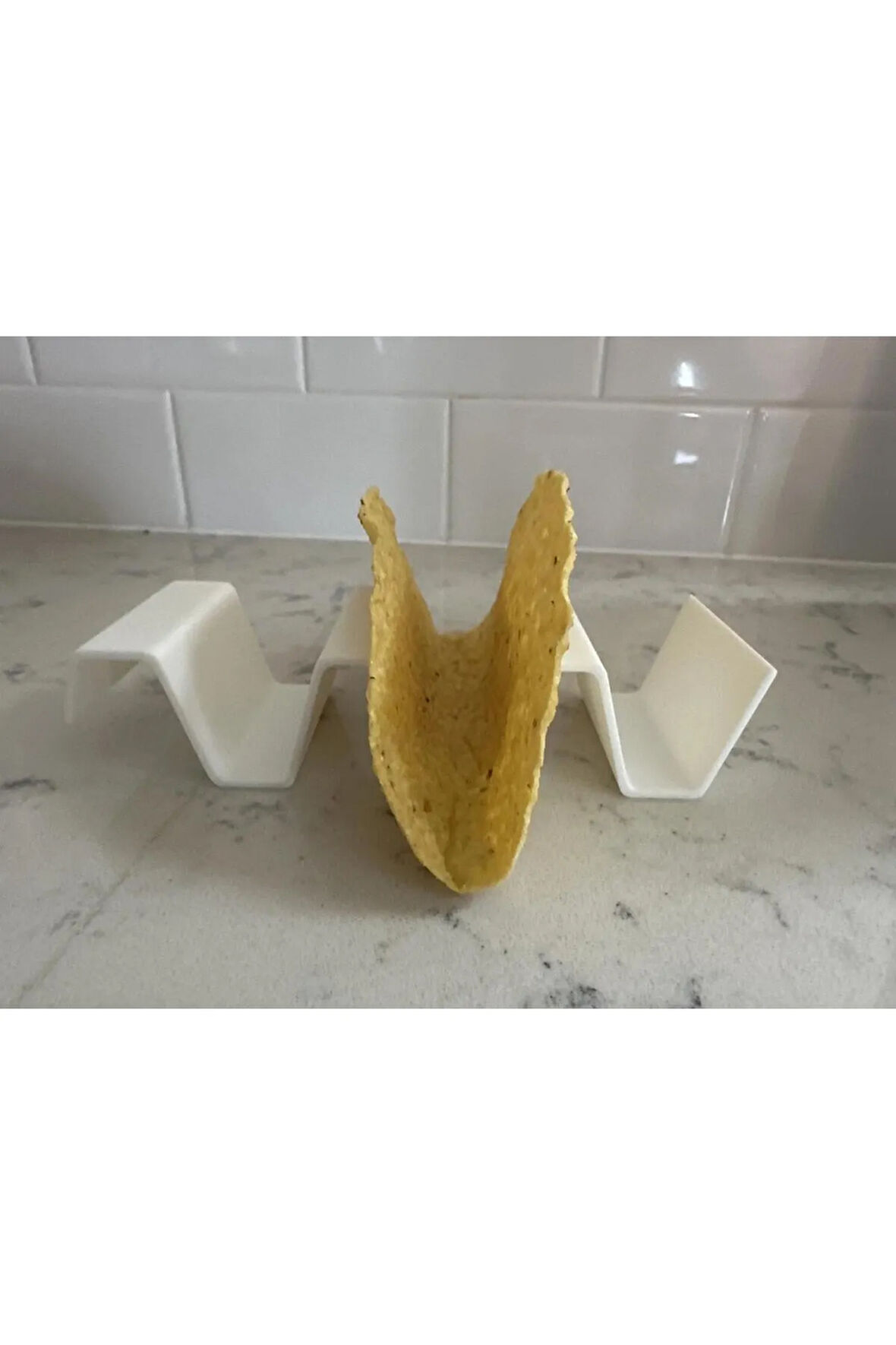 Just3dprintings Taco Standı | 3 Bölmeli Tutacaklı Pratik Sunum Aparatı