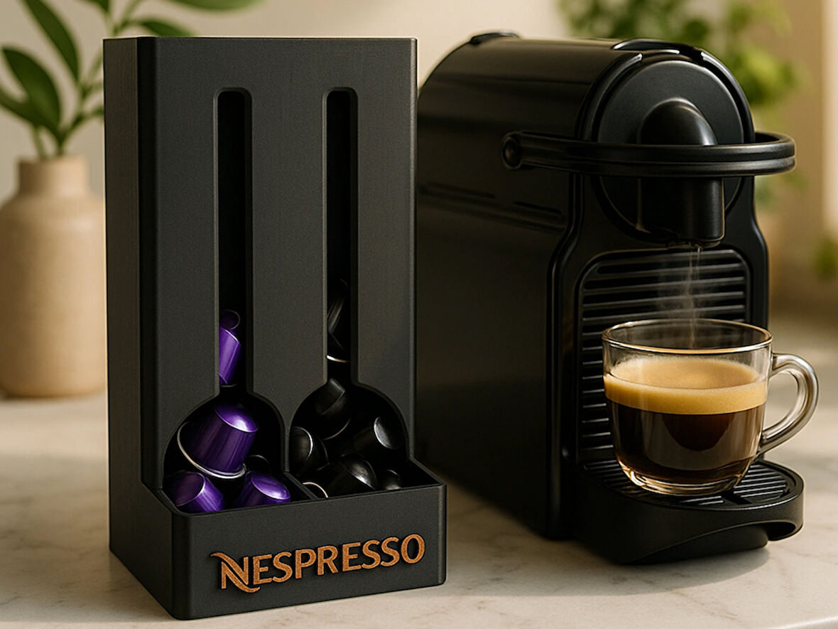 Nespresso Kapsül Tutucu 2 Bölmeli