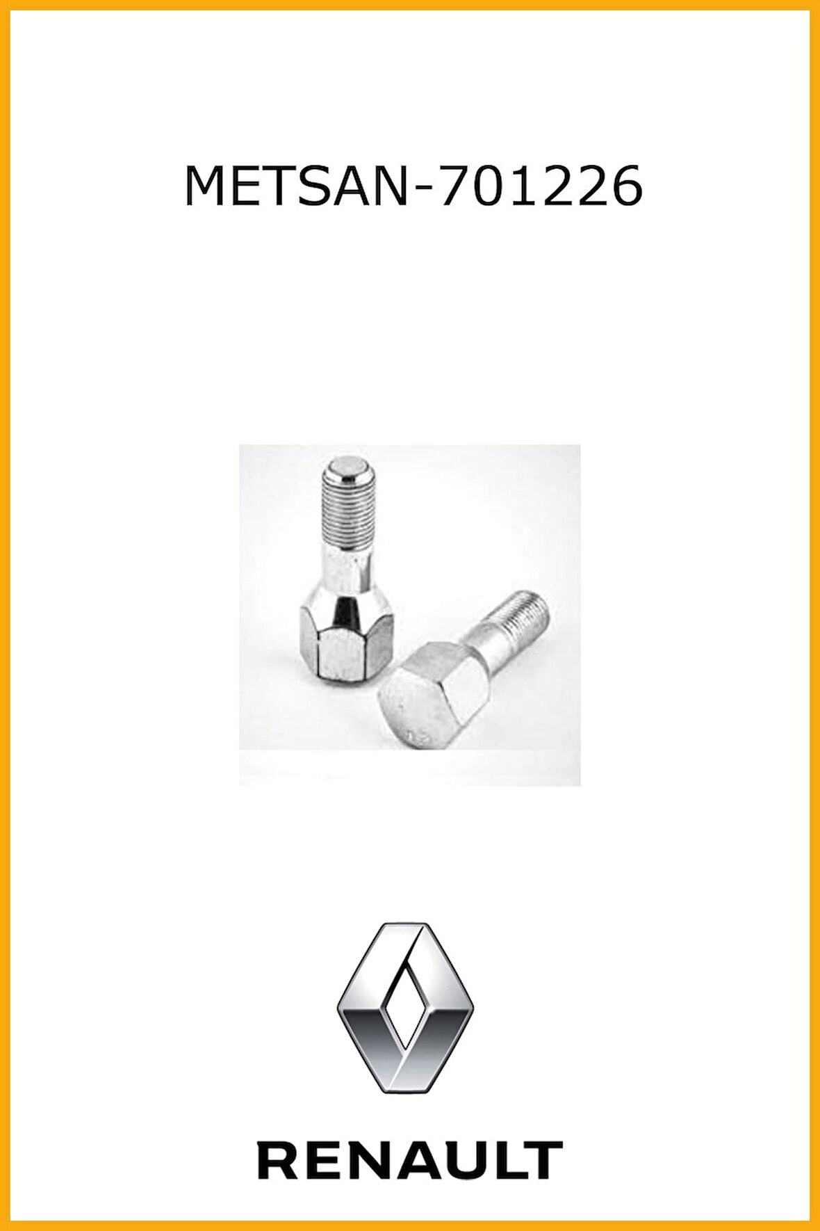 Bijon Saplaması Kısa Beyaz Kaplı M131 Dkş