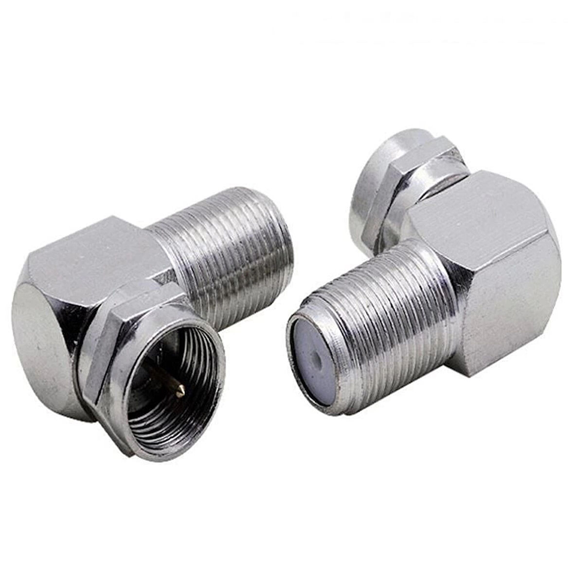 L 90 Derece Çevirmeli Konnektör ( 2 Adet )