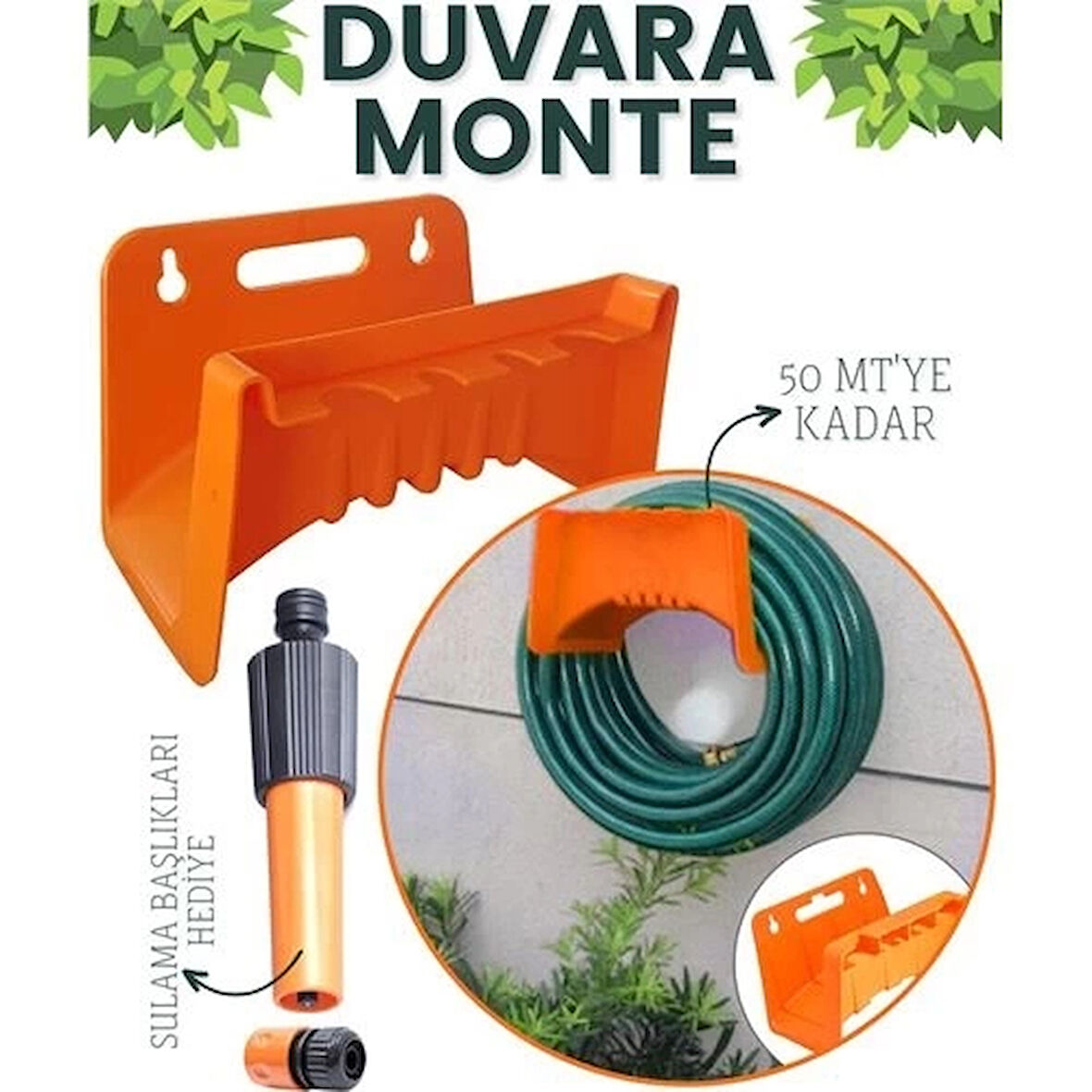 CEYLAN ADAM Hortum Askı Toplama Aparatı Aparat Seti