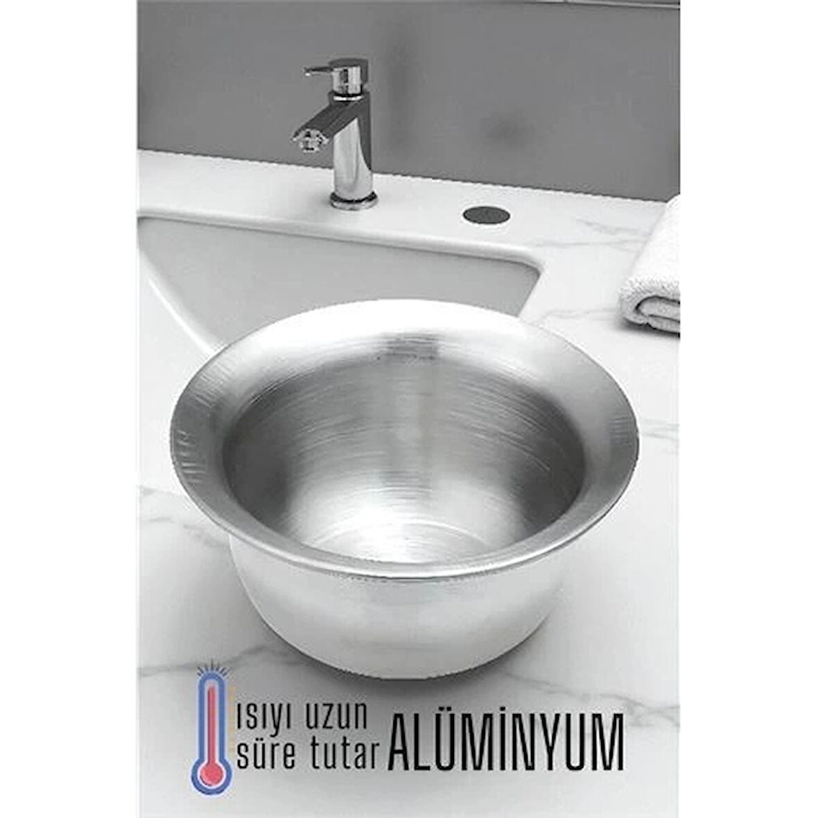 CEYLAN ADAM  Alüminyum Tıraş Tası