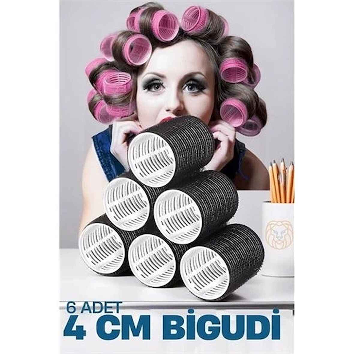 CEYLAN ADAM 4 Cm Bigudi 6 lı Paket