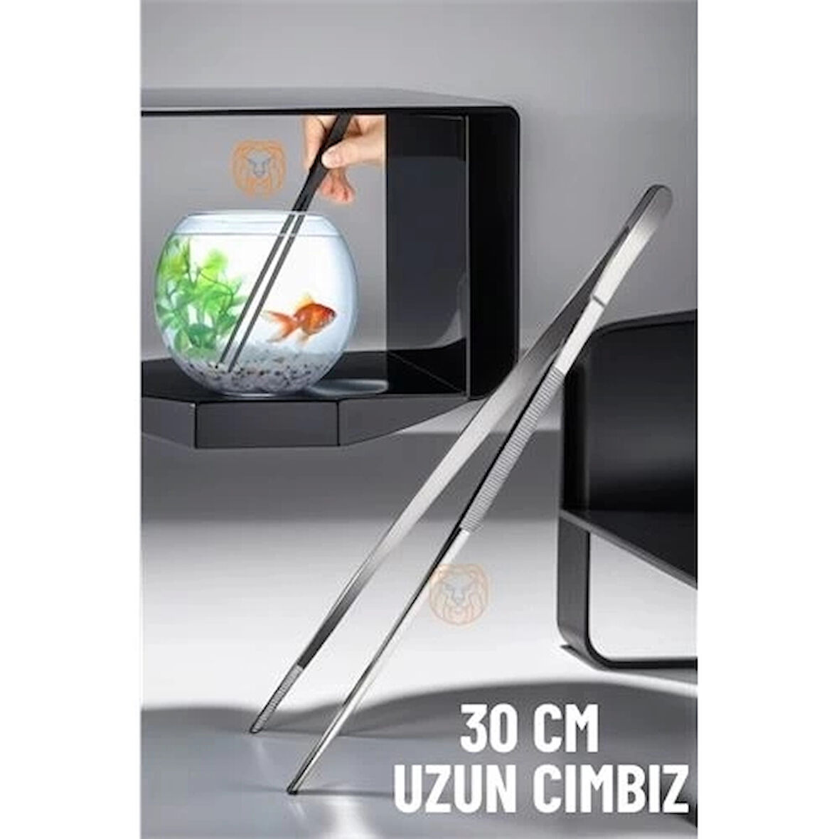 CEYLAN ADAM Uzun 30 cm Çelik Cımbız Karjalainen Design