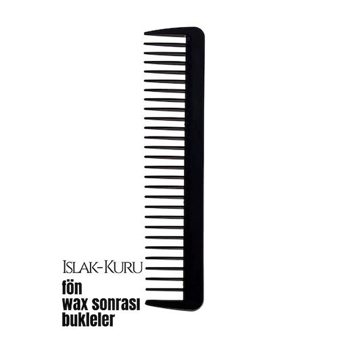 CEYLAN ADAM  Bukleli Saç Fön Wax Sonrası Tarak Karbon Nano Absolute Professional