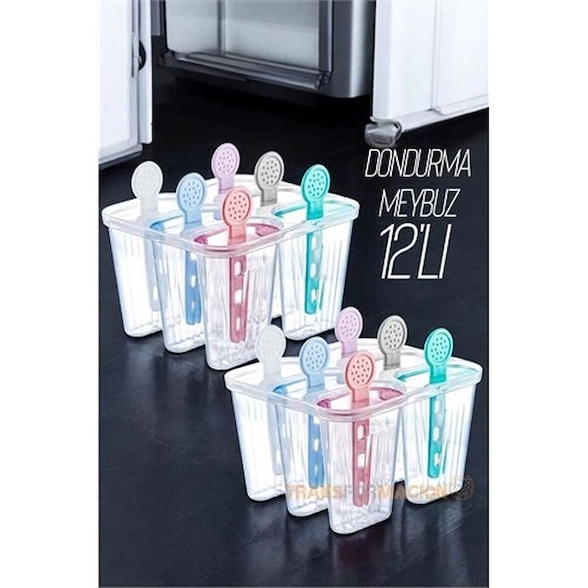 CEYLAN ADAM  12 li Dondurma Kalıbı Meybuz Kalıbı