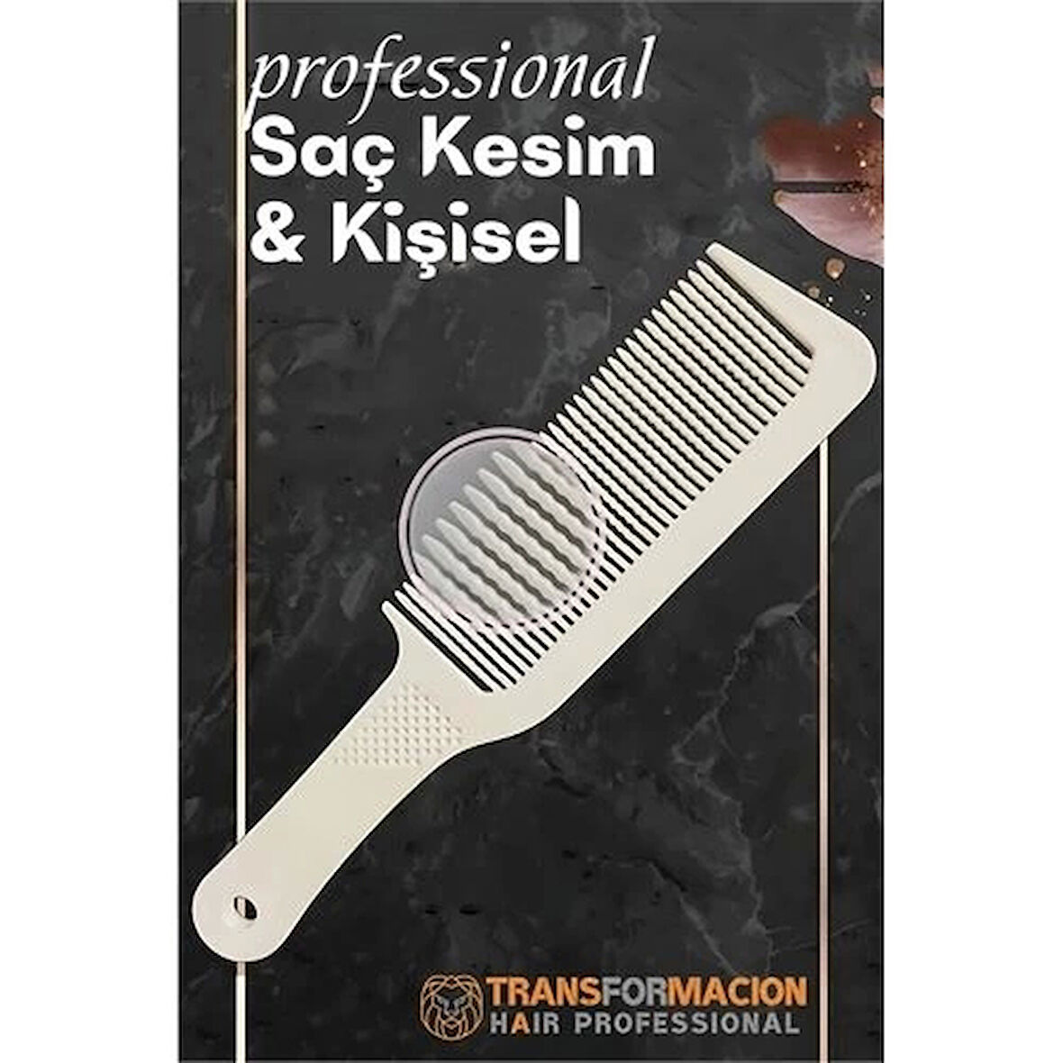 CEYLAN ADAM  Berber Kuaför Saç Kesim Tarağı Profesyonel