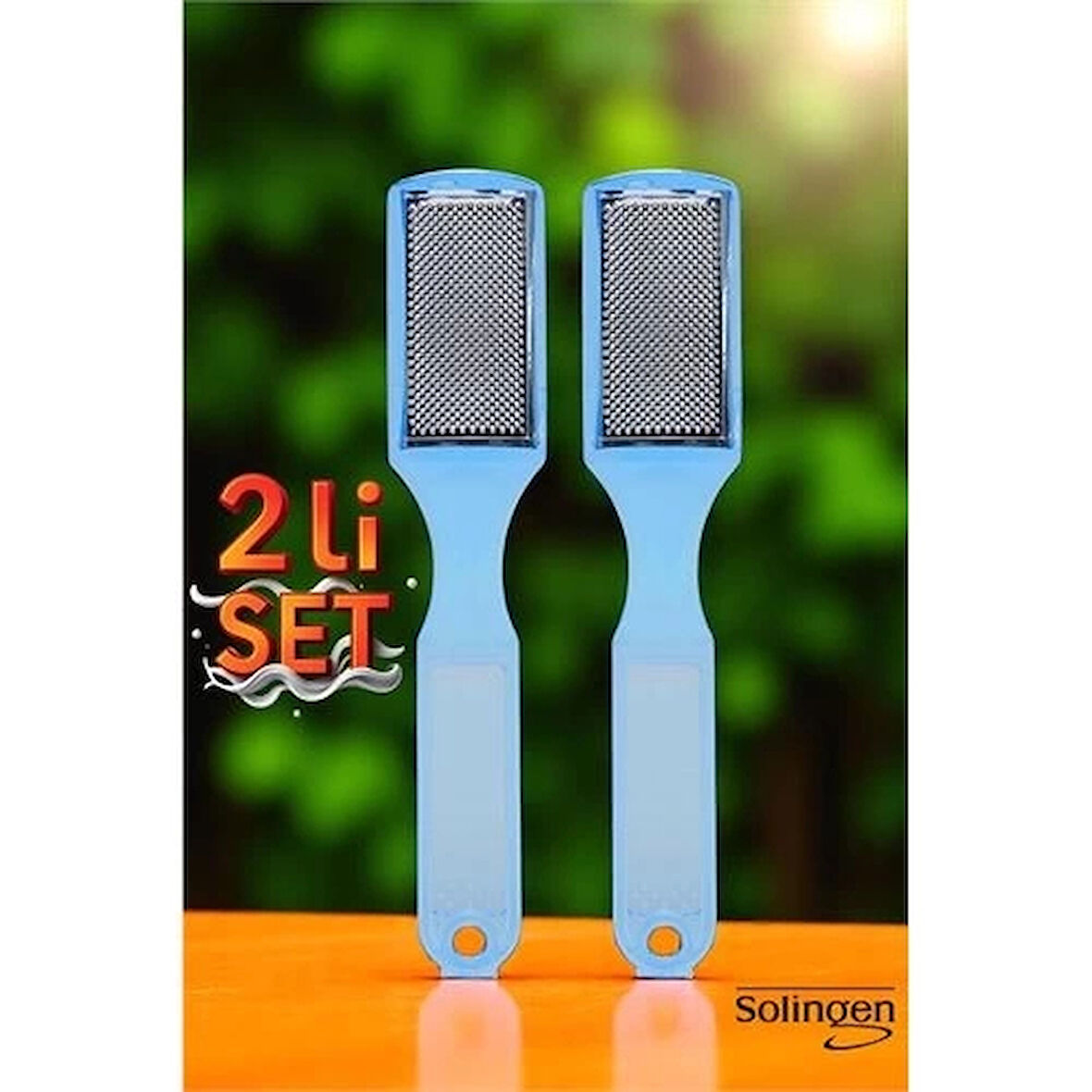 CEYLAN ADAM  Topuk Törpüsü - Topuk Rendesi 2 li Set Solingen Professional