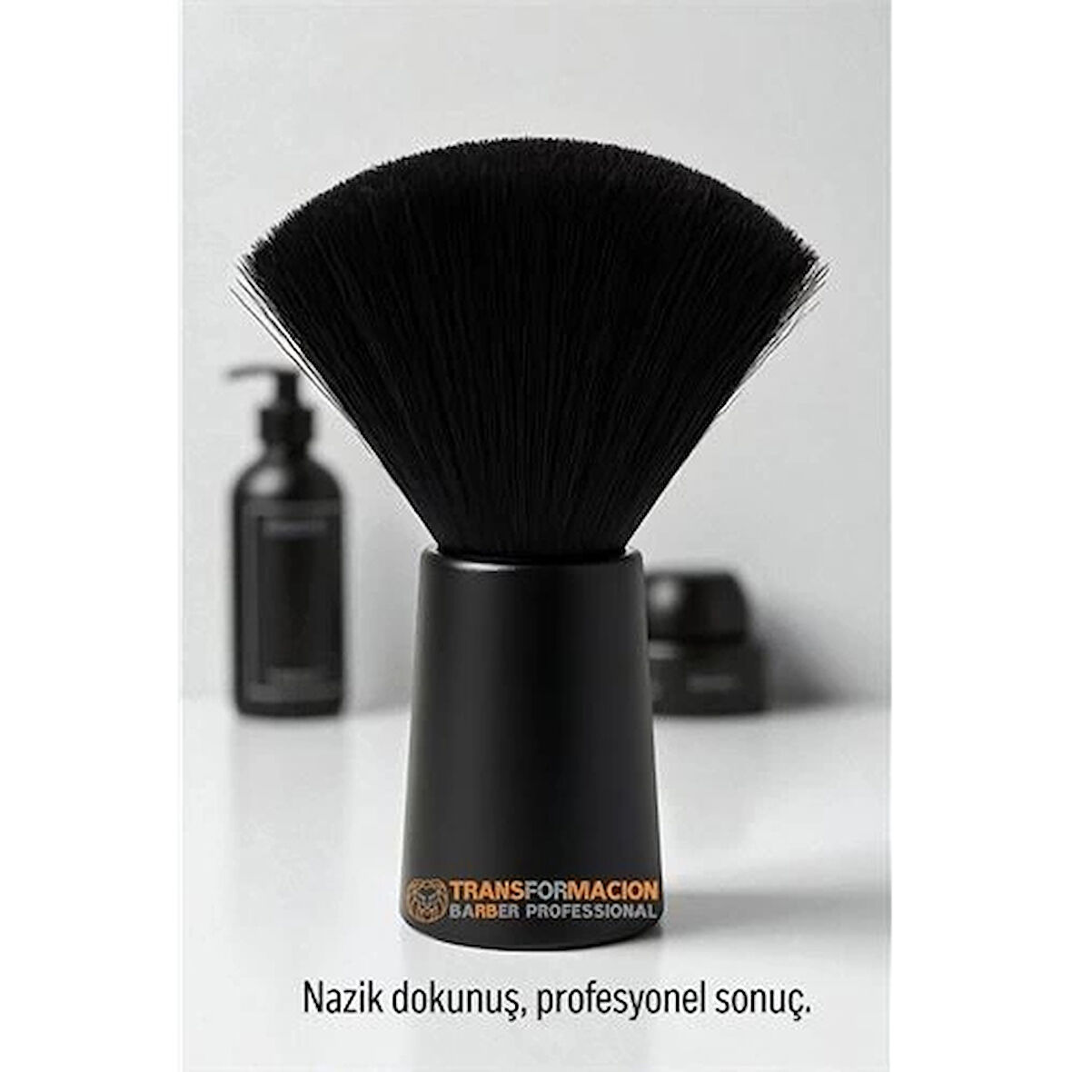 CEYLAN ADAM  Ense Fırçası - 13 cm Samur Kıl Profesyonel Fırça – Yumuşak ve Çok Yönlü