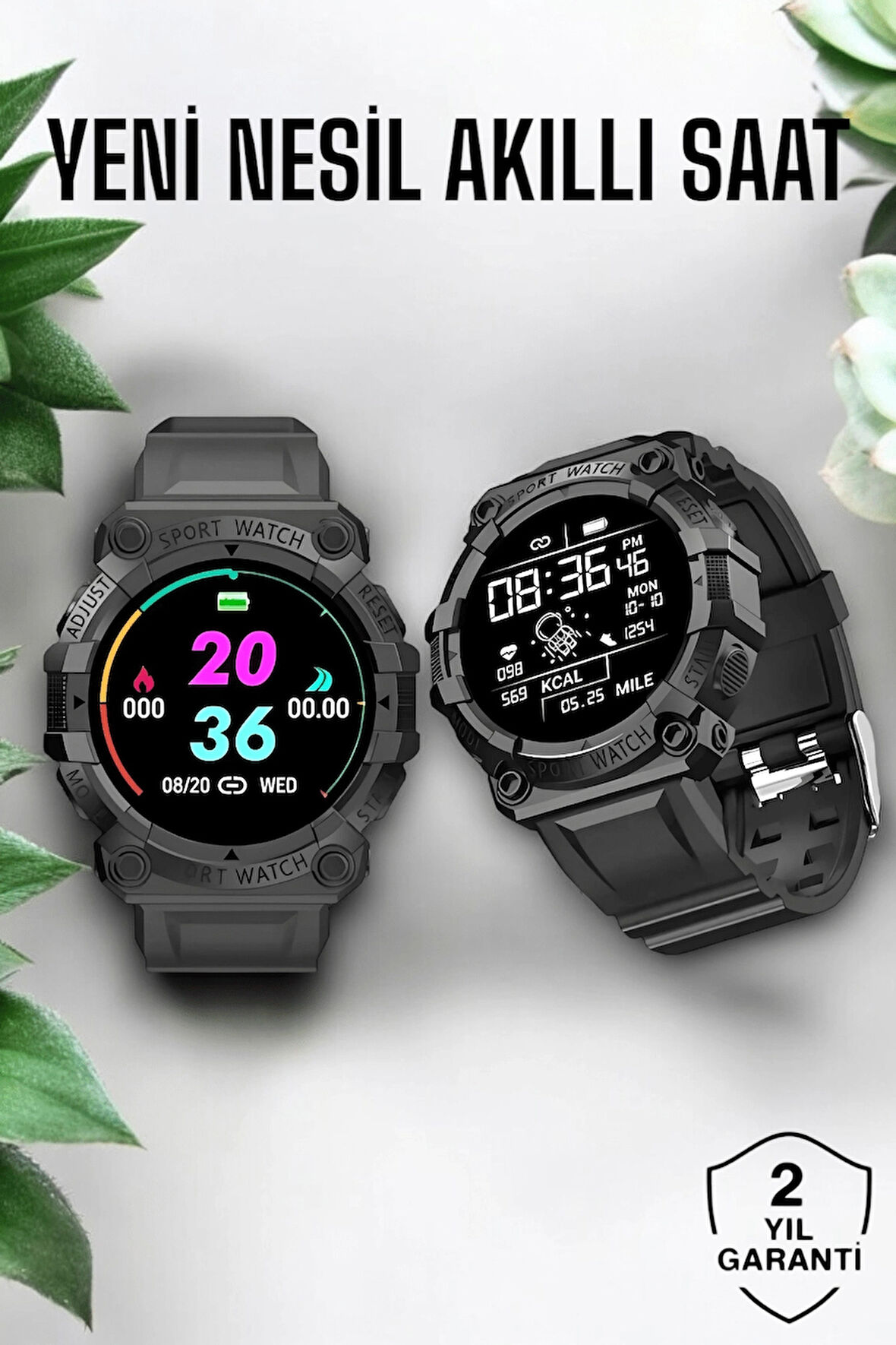 CEYLAN ADAM Bluetooth 5.0 Destekli Çok Fonksiyonlu Yeni Nesil Akıllı Saat