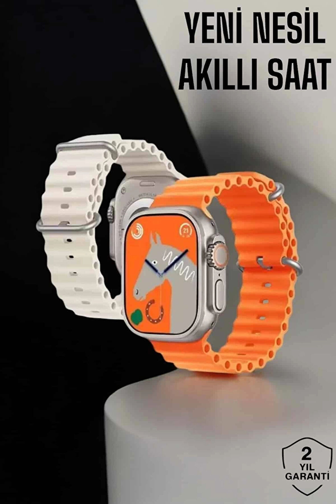 CEYLAN ADAM Akıllı Saat Bluetooth Bağlantılı Uyku ve Sağlık Takibi