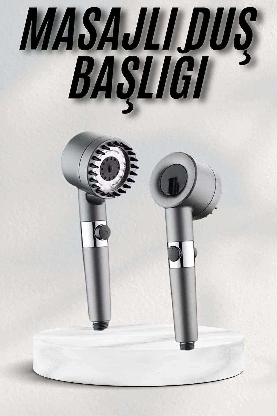 CEYLAN ADAM Masaj Etkili Turbolu Çok Fonksiyonlu Filtreli Duş Başlığı Yeni Nesil