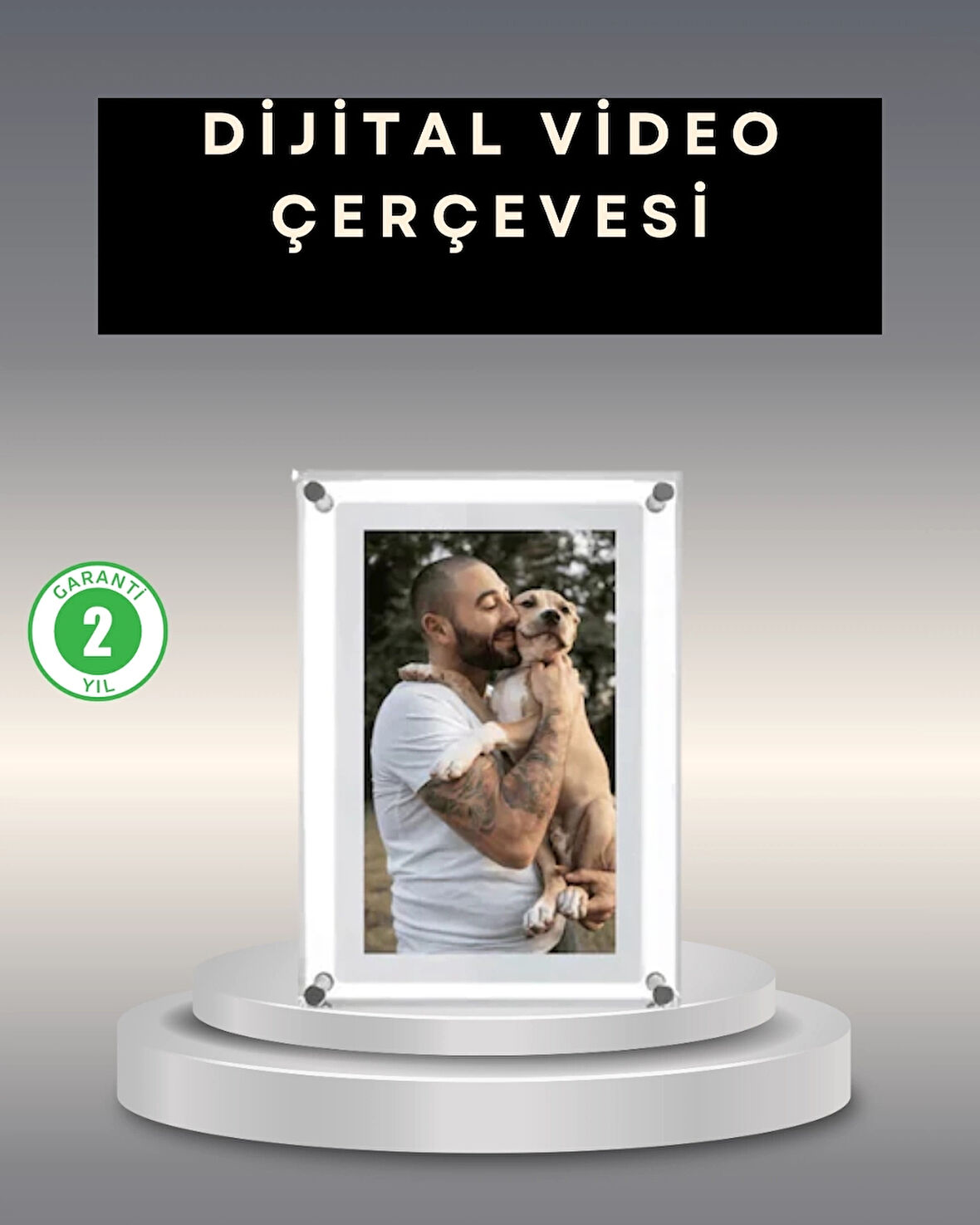 CEYLAN ADAM Fotoğraf, Video ve Müzik Destekli 7 İnç IPS Dijital Çerçeve – Çoklu Medya Deneyimi