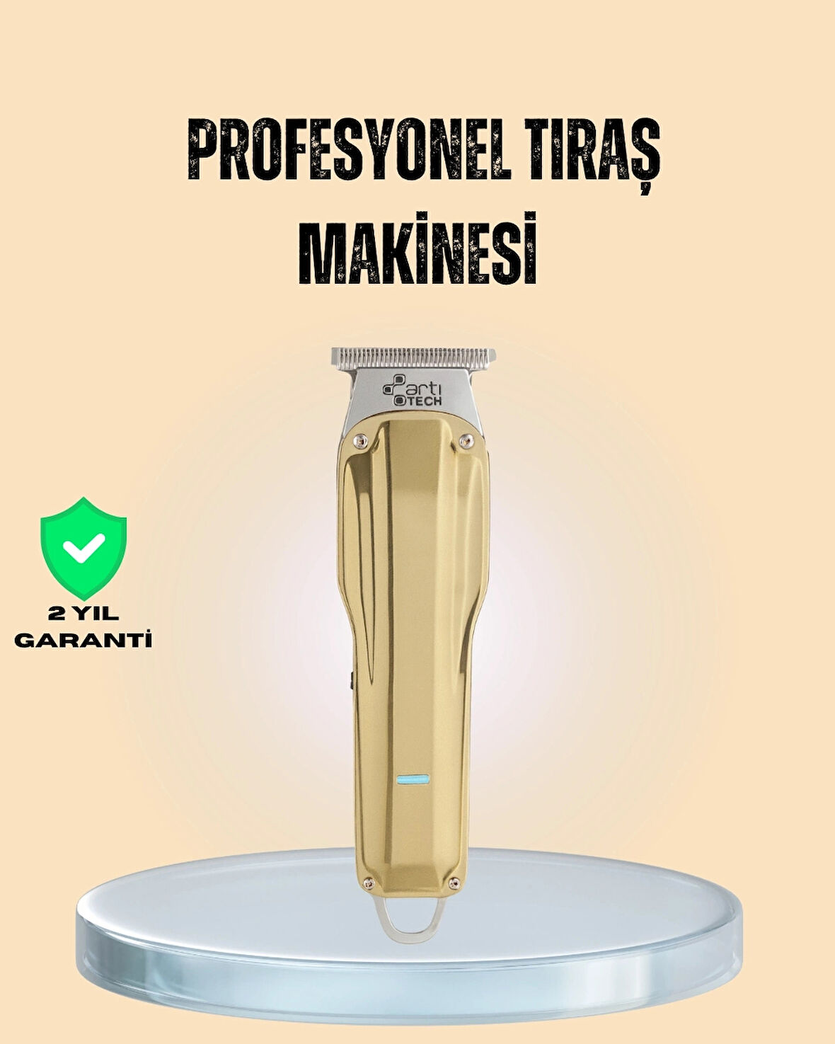 CEYLAN ADAM Profesyonel Erkek Tıraş Makinesi Güçlü Kesim ve Uzun Şarj Süreli