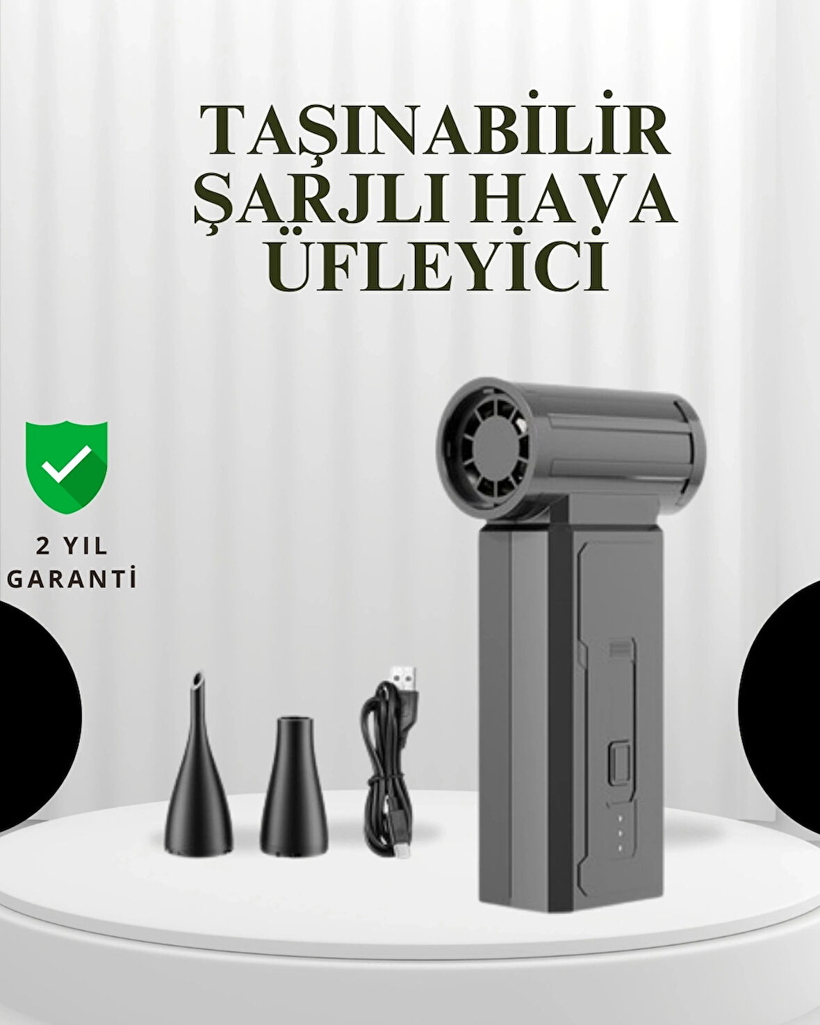 CEYLAN ADAM Taşınabilir Şarjlı Güçlü Hava Üfleme Aleti Çok Yönlü Kullanım