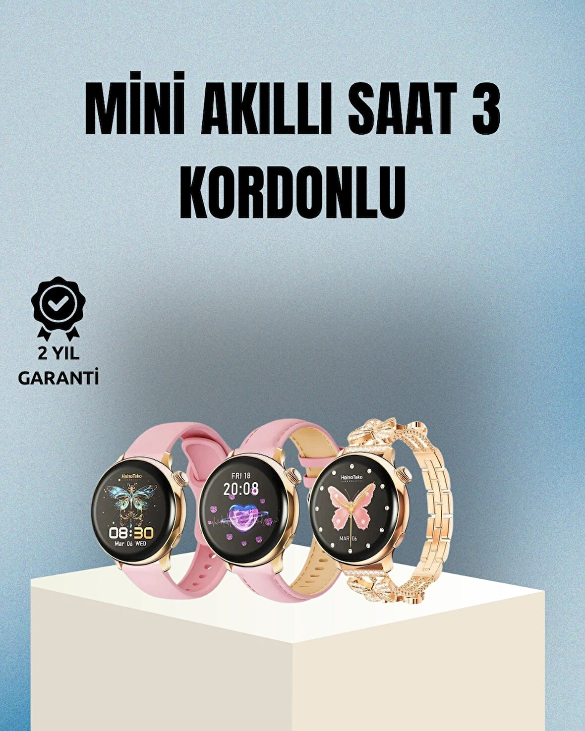 CEYLAN ADAM Akıllı Saat – Kalp Atış Takipli, Spor Modlu, Uzun Pil Ömürlü