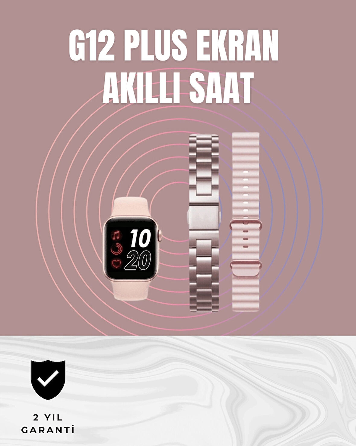 CEYLAN ADAM Titreşimli Bildirimli Akıllı Saat – Nabız, GPS, Spor Modları, Telefon Eşleştirme Özellikli