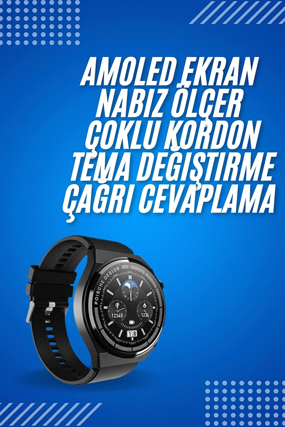 CEYLAN ADAM 2025 Model Yeni Nesil GPS Uyumlu Uyku Takibi Ve Sağlık Takibi Spor Modları