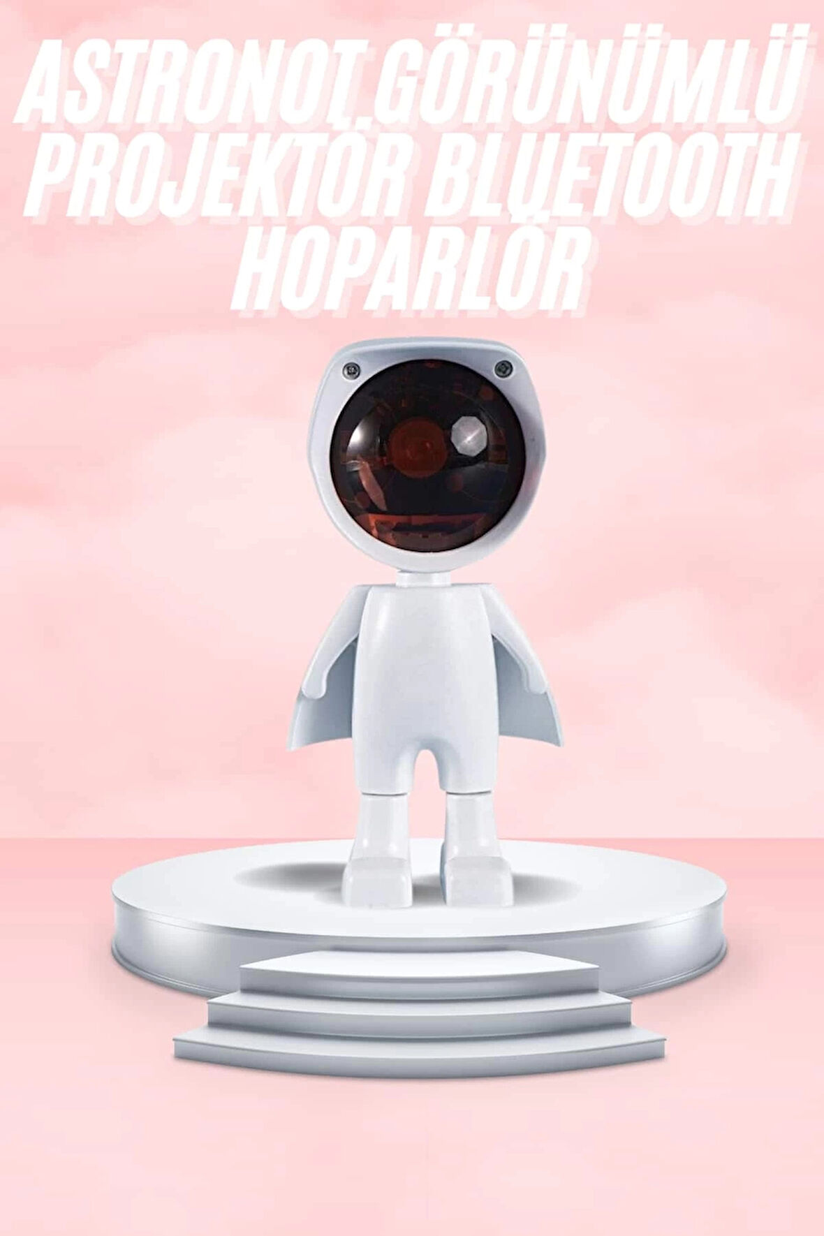 CEYLAN ADAM Gün Batımı Lambası Işık Arka Plan Projektör Sevimli Astronot Enerji Tasarruflu