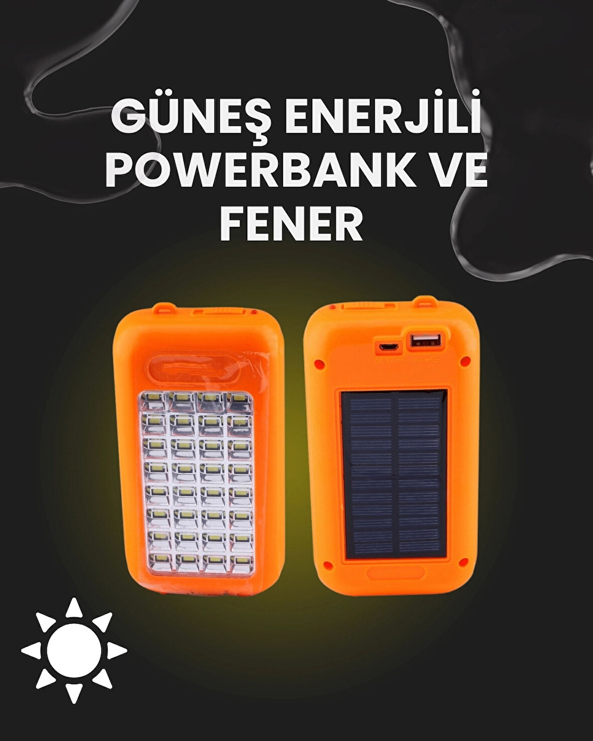CEYLAN ADAM GS-875 GÜNEŞ ENERJİLİ POWERBANK