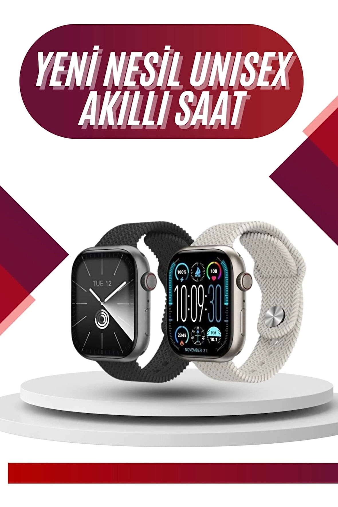 CEYLAN ADAM Akıllı saat 2.02 inch Nabız Ölçer Arama Konuşma Müzik Dinleme