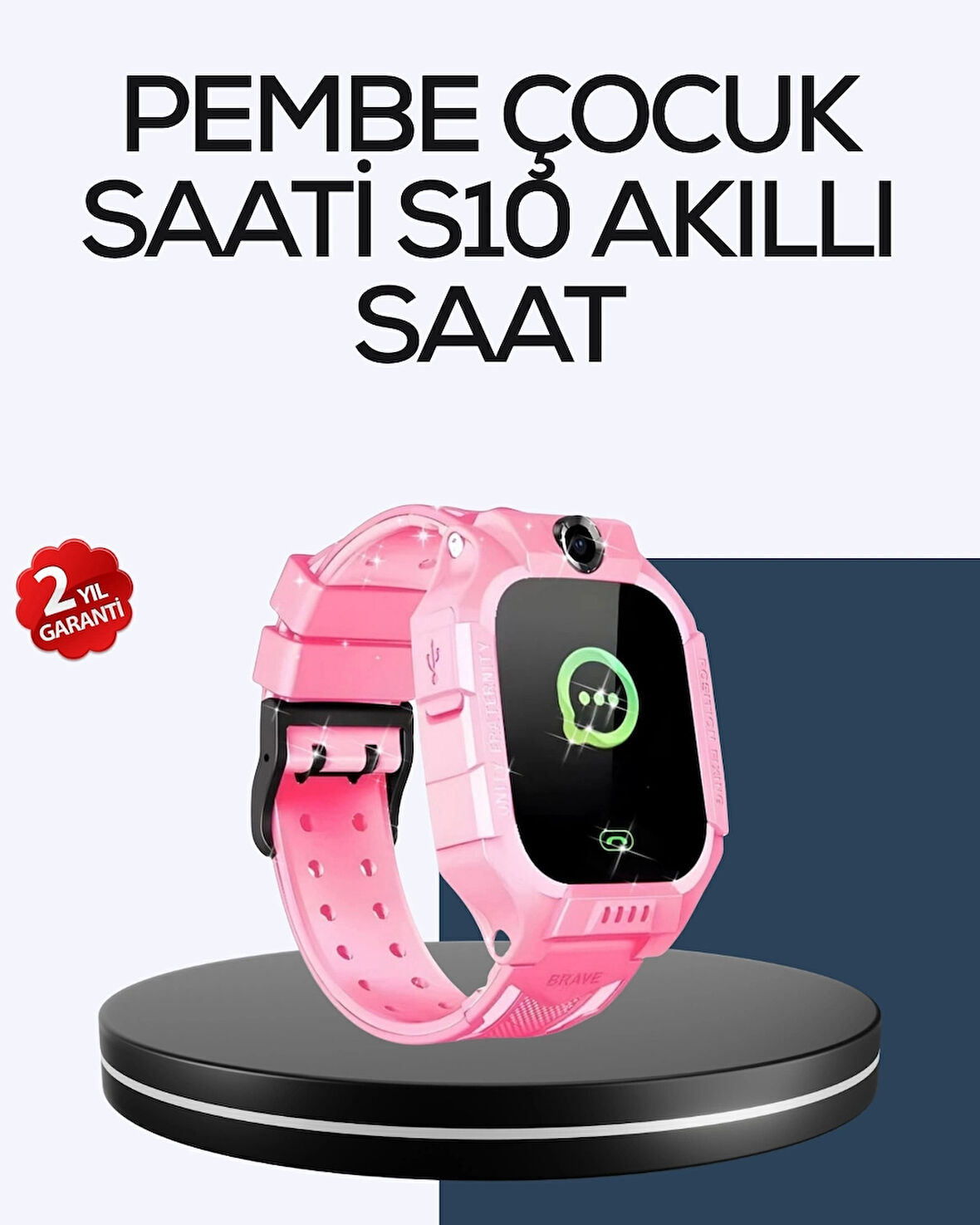 CEYLAN ADAM S10 Akıllı Çocuk Saati Çift Yönlü Konuşma ve SOS Fonksiyonu