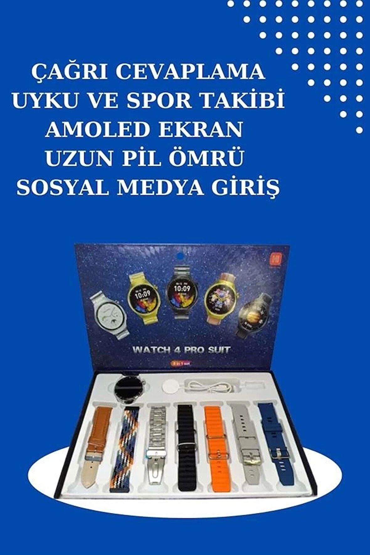 CEYLAN ADAM 2025 Model Akıllı Saat ve 2.Nesil TWS Bluetooth Kulaklık Yüksek Ses Kaliteli