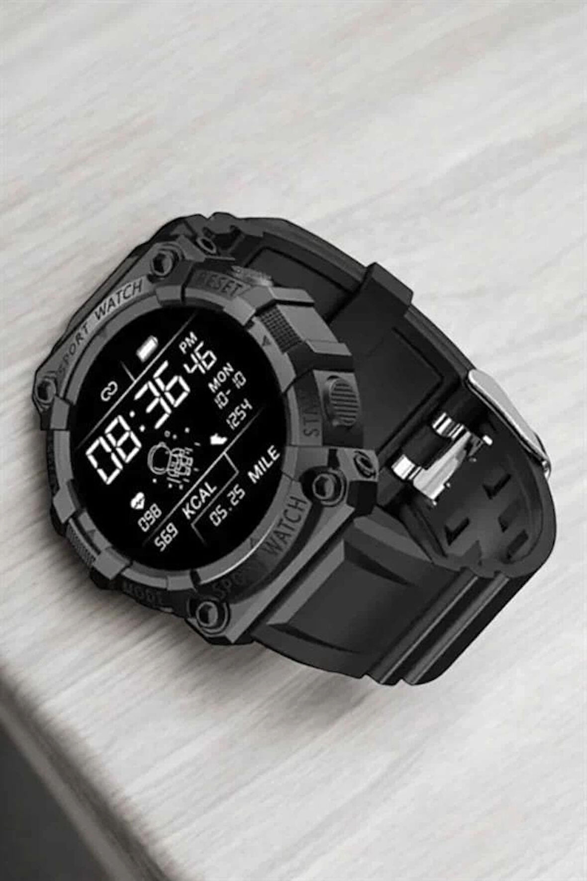 CEYLAN ADAM Unisex Tasarımıyla Klasik ve Spor Kombinlere Uygun Akıllı Saat