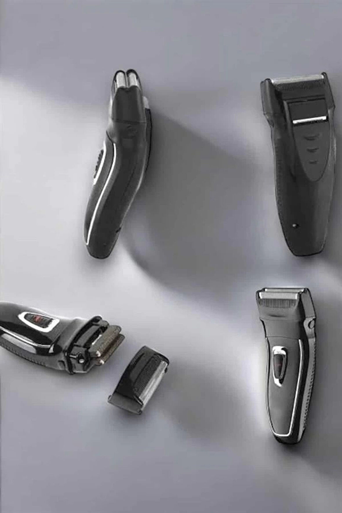 CEYLAN ADAM Şarjlı Paslanmaz Çelik Bıçaklı ve Kablosuz Saç Sakal Tıraş Makinesi