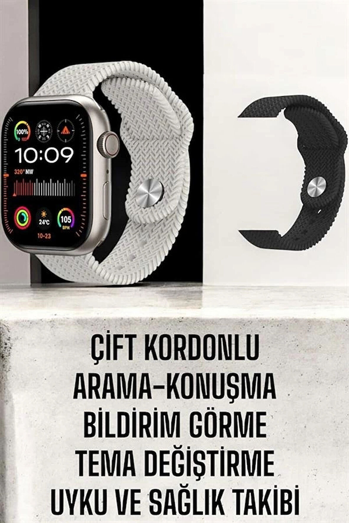 CEYLAN ADAM Akıllı Saat Yeni Nesil GPS Özelliği NFC Ve Uyku Takibi